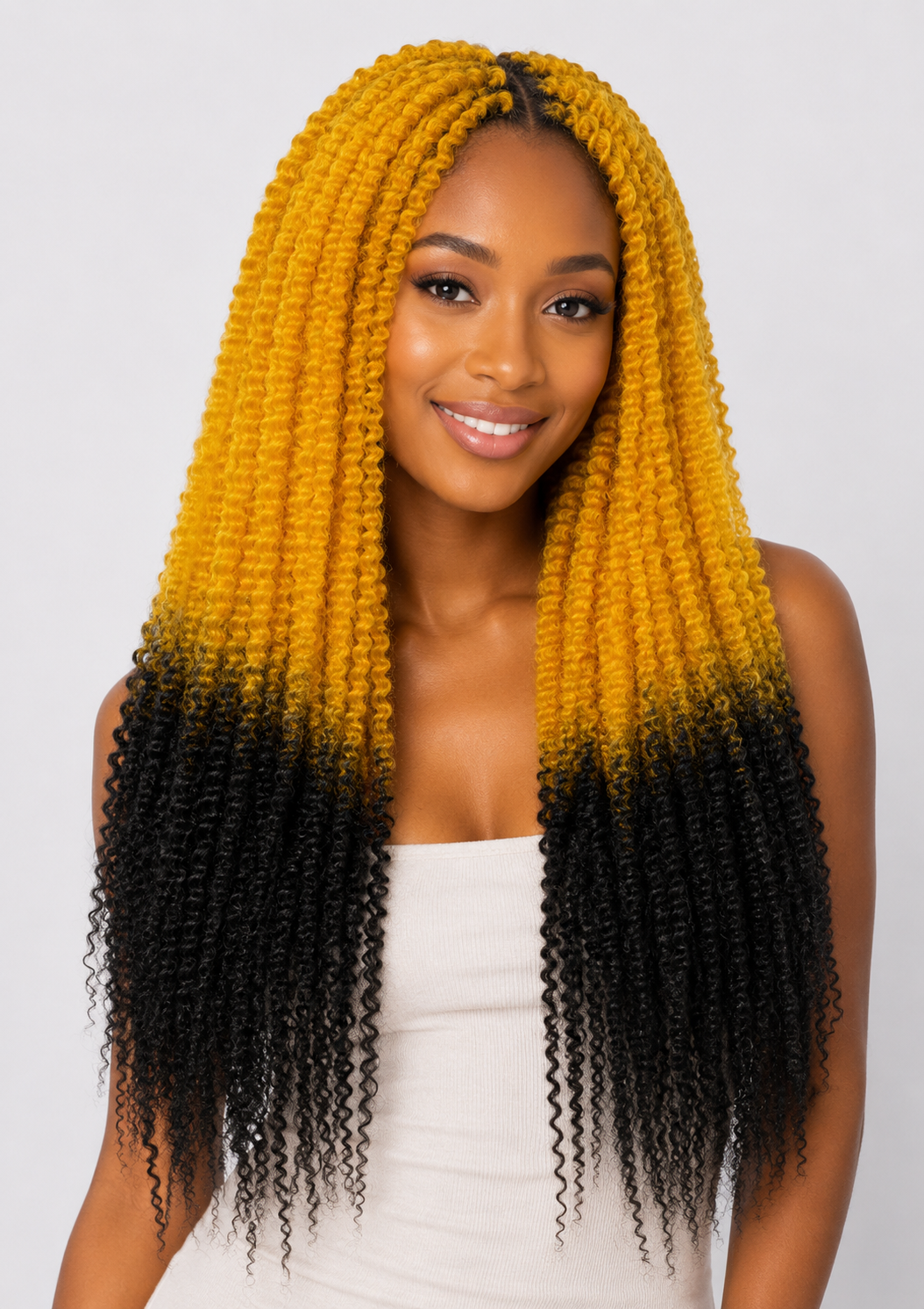 Pre Fluff Pop in Twist Braid
